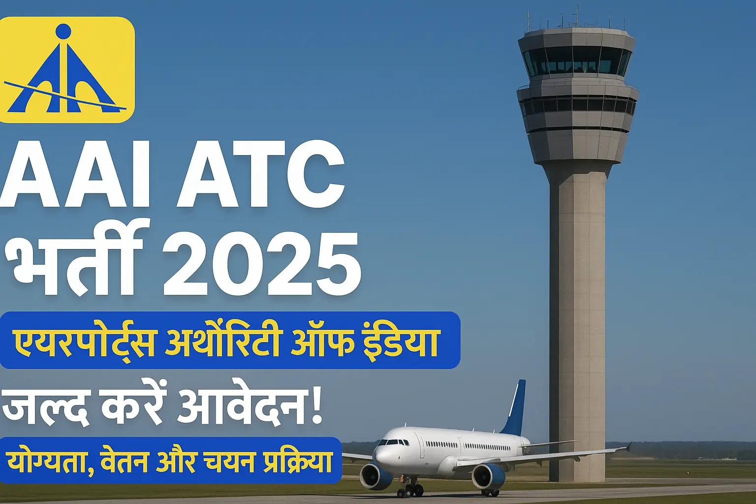 You are currently viewing Airports Authority of India ATC Recruitment 2025: Best Salary Job